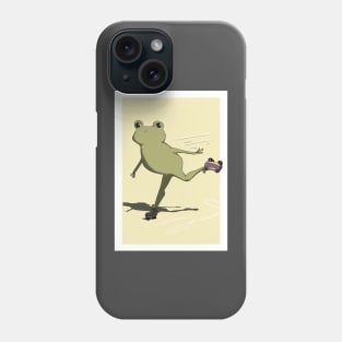 Roller Skate Frog Phone Case