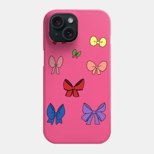 Ribbon Bows Sticker Sheet Phone Case