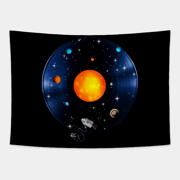 Solar System Tapestry by Harley Warren