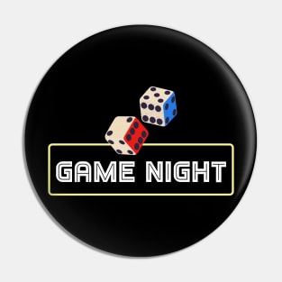 Game Night - Dice Pin