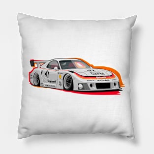 slammed rx7 Pillow