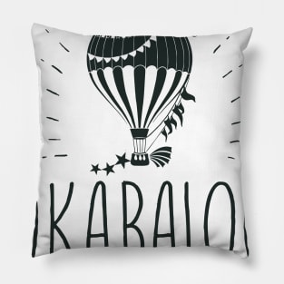 OKABALOO BLACK LOGO Pillow