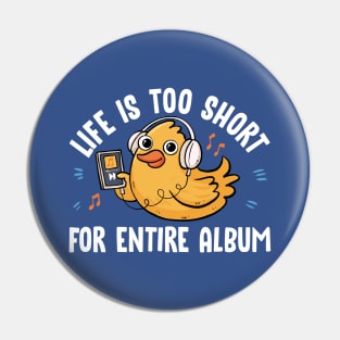 No Album Attached Pin