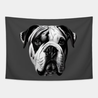 American Bulldog Tapestry