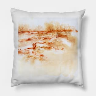 Landscape 1 - Mixed Media Pillow