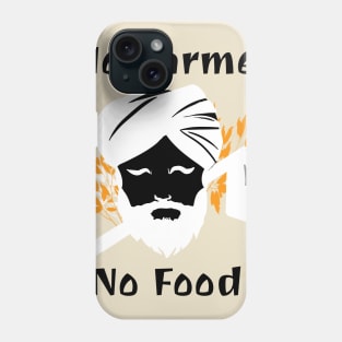 no farmer no food Phone Case