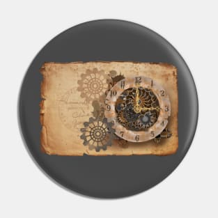 Steampunk Watch Pin