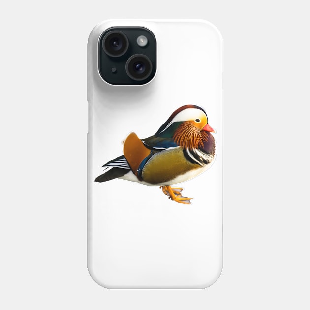 Mandarin duck Phone Case by kawaii_shop