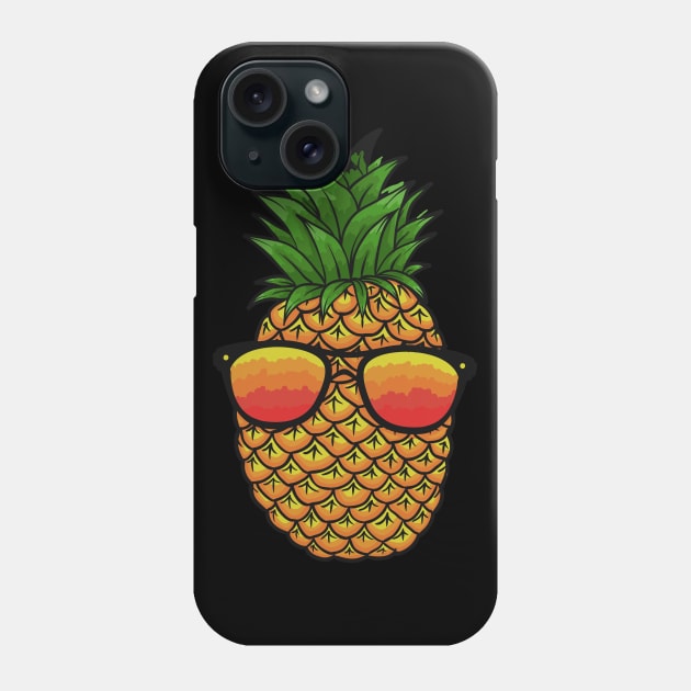 Pineapple Lover Design Phone Case by Utopia Shop