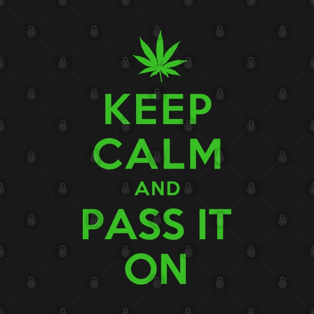 KEEP CALM AND PASS IT ON by redhornet