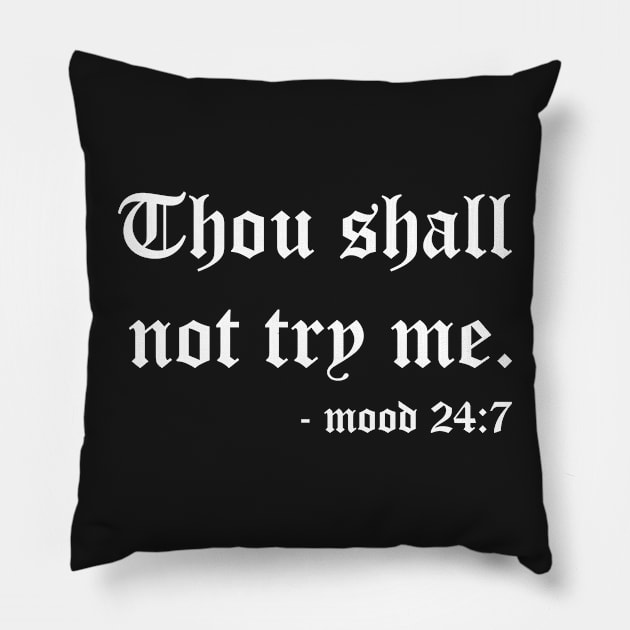 Funny meme Pillow by snowshade