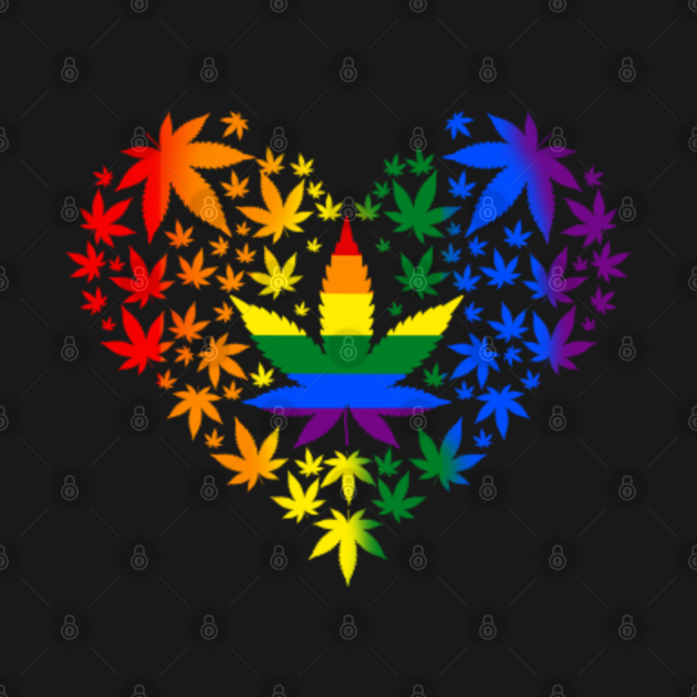 Marijuana Heart For Weed Lover - Marijuana Heart - Tank ...