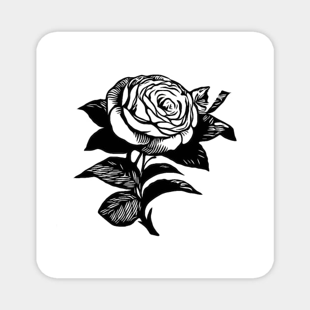 Rose Magnet by NikoDesigns