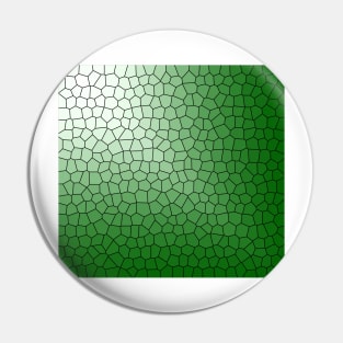 Glass broken green Effect Pin