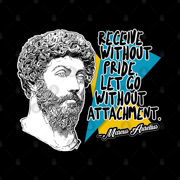 Marcus Aurelius Philosophy Quote Statement Design by DankFutura