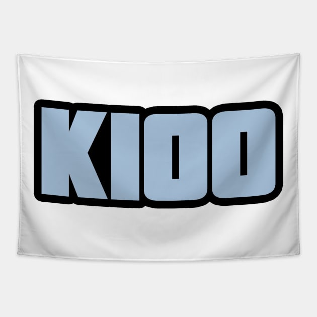 K100 blue Tapestry by K100 with Konnan and Disco