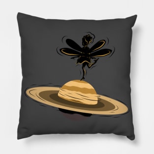 Magic fairies and planet mars Pillow