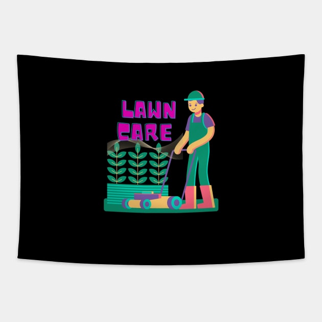 Lawn care Tapestry by RiseAbove22