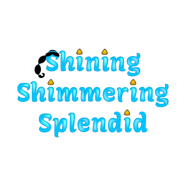 Shining Shimmering Splendid by KimbasCreativeOutlet