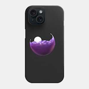 The Violet Ocean in a ball Phone Case