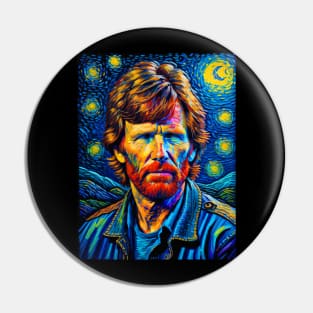 John Fogerty in starry night Pin