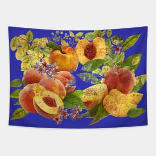 Delicious Peaches from Paisley Park (Velvety Edition) Tapestry