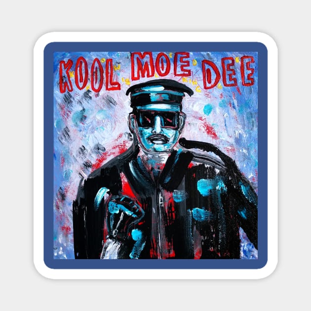 Kool Moe Dee Magnet by ElSantosWorld