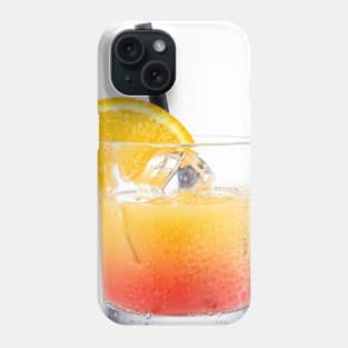 Mixed up my phone for a drink Phone Case