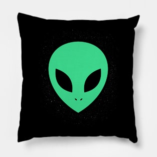 Retro Alien - The oldtimer extraterrestrial Pillow