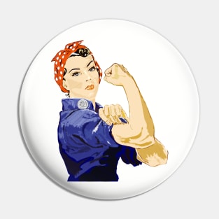 Rosie the riveter Pin