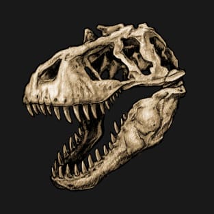 Dinosaur Skull Tyrannosaurus Rex 2 T-Shirt