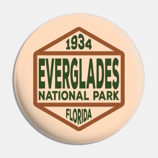 Everglades National Park badge Pin