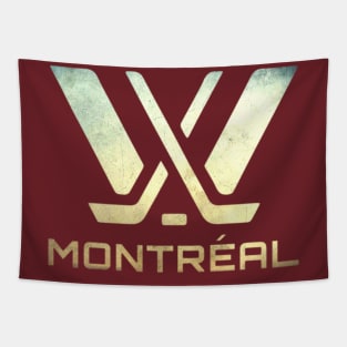 PWHL - Montreal distressed Tapestry