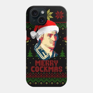 John Hancock Merry Cockmas Phone Case