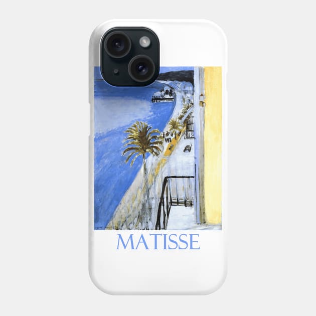 The Bay of Nice (1918) by Henri Matisse Phone Case by Naves