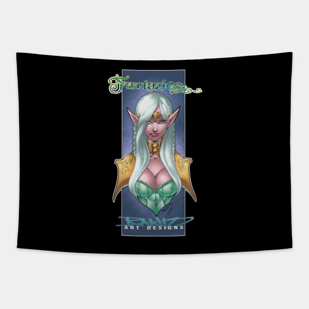 ELVEN FANTAZIES Tapestry by rantz