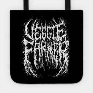 Veggie Farmer - Death Metal Logo Tote