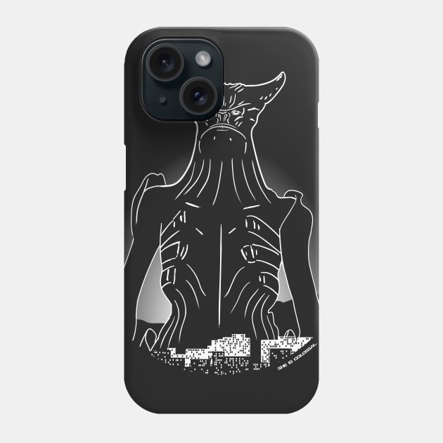 She is Colossal Phone Case by DrMadness