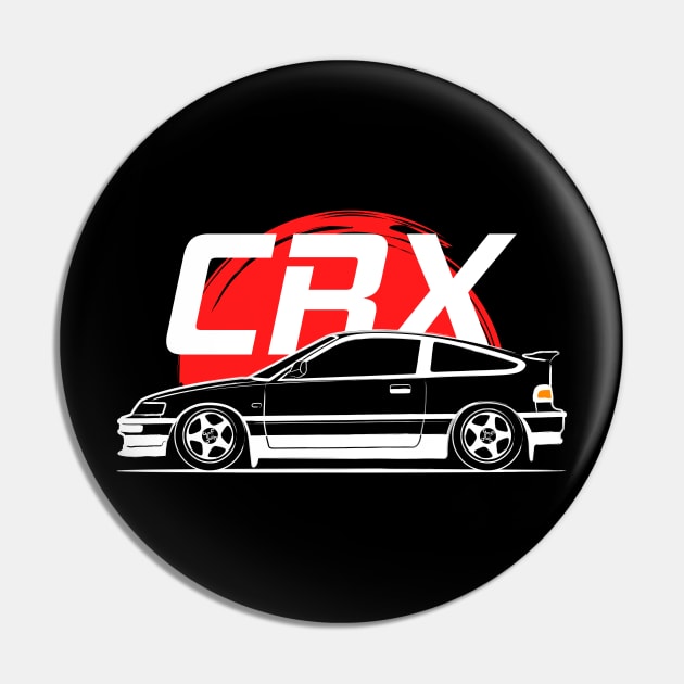 JDM CR X Pin by GoldenTuners