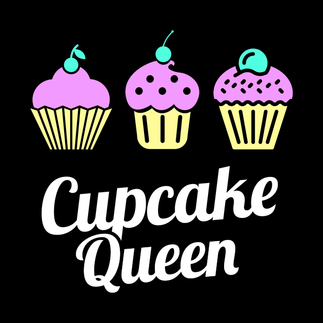 Cupcake Queen | Cute Baking Graphic by MeatMan