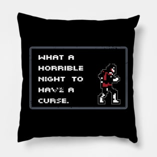 What a Horrible Night - Vampire Castle Pillow