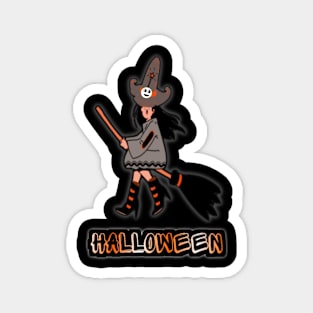 Halloween Witch Fun Magnet