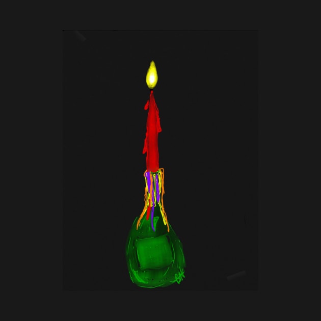 Candle bottle by DancingCreek