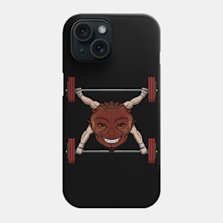 Weightllifting Devil (no caption) Phone Case