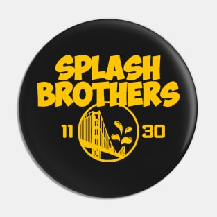 Splash Brothers Pin