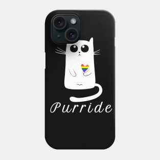 Purride Cat LGBT Phone Case