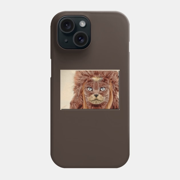 The Feline Phone Case by rgerhard