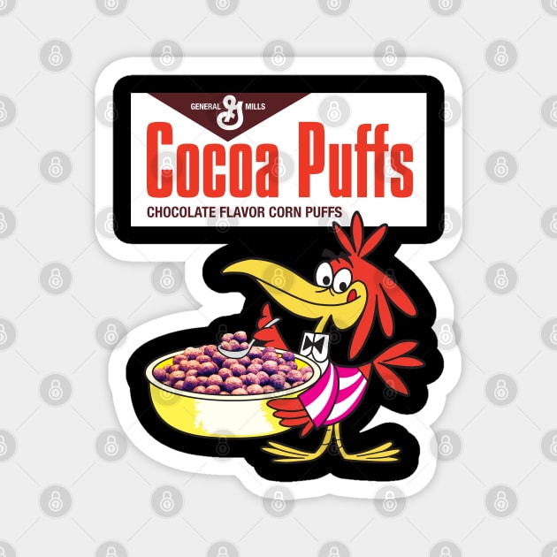 Cocoa Puffs Cereal Magnet by Chewbaccadoll