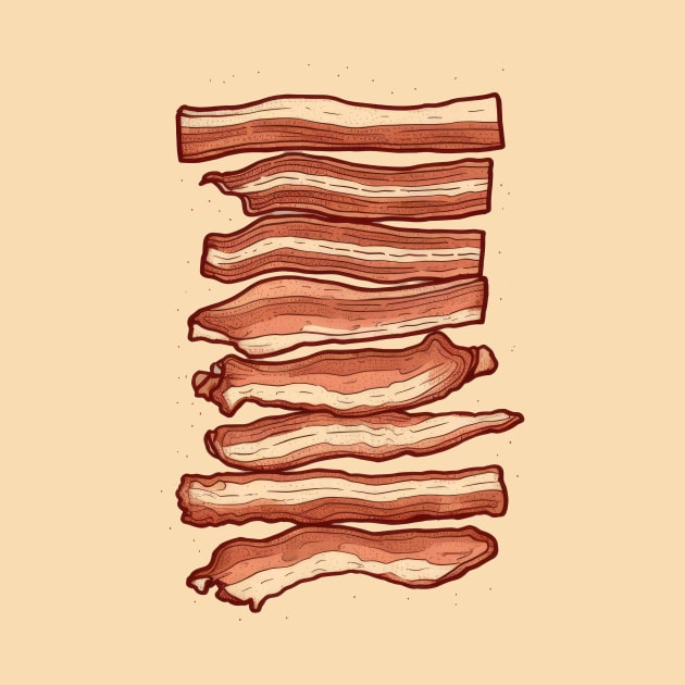 Sizzling Bacon Strips by JensenArtCo