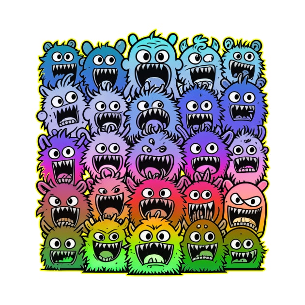 We are very cute little monsters by Dürer Design